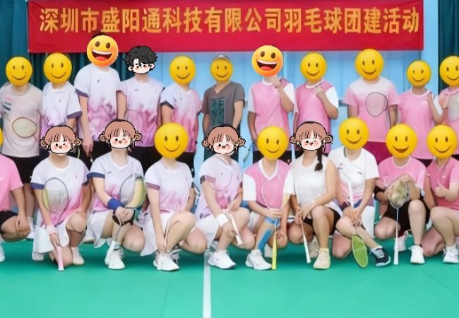 盛阳通羽毛球大赛参赛成员