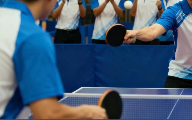 盛阳通第六届乒乓球比赛