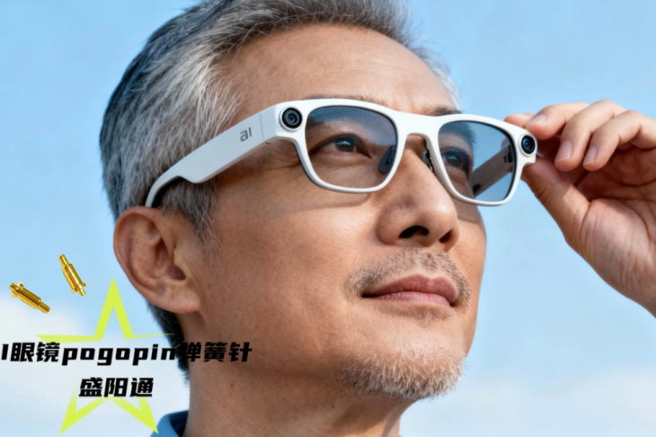 AI 眼镜 pogopin 弹簧针：磁吸充电核心连接器，赋能智能穿戴革新升级